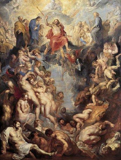 Peter Paul Rubens The Great Last Judgement by Pieter Paul Rubens China oil painting art
